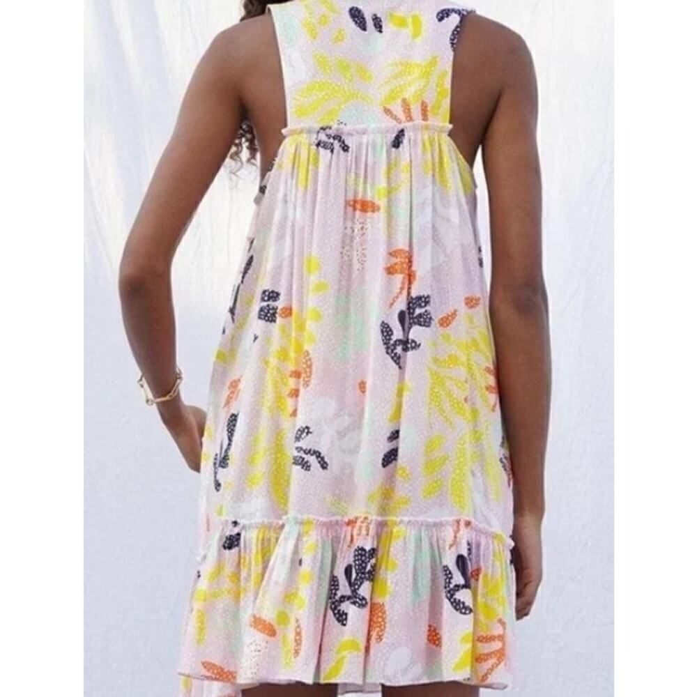 NWT Lemlem Reef Bib Mini Dress NWT Sz. S - Picture 2 of 6
